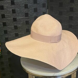 Sunsations Wide Brimmed Sun Hat Coastal Poolside Vacation Summer pink